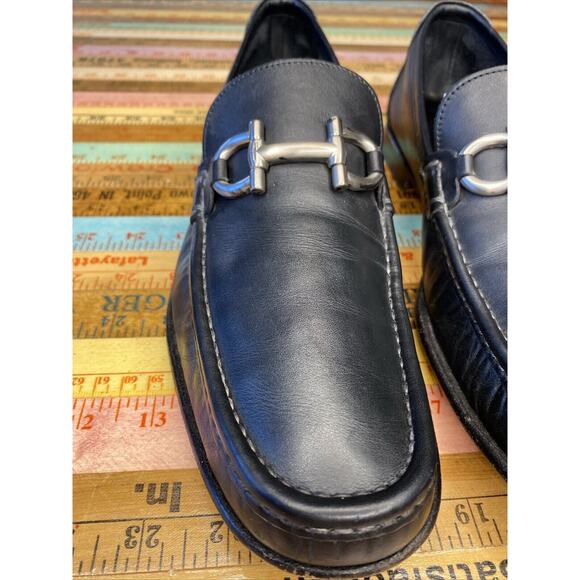 Men\'s Black Leather Loafers main image 10